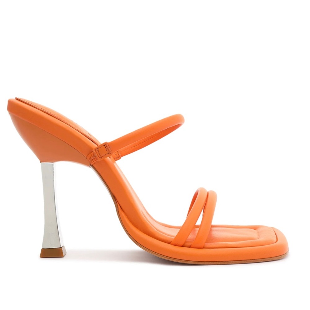NWT Agatha Sandal Bright Tangerine